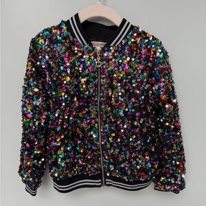 Truly Me Sparkling Sequin Jacket